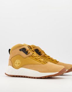 Solar Wave Mid boots in tan-Brown
