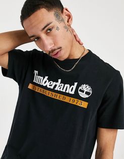 YC Established 1973 t-shirt in black