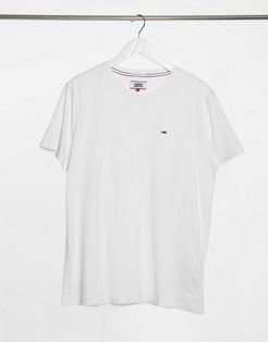 crew neck t-shirt in white