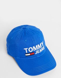 logo baseball cap in blue-Blues