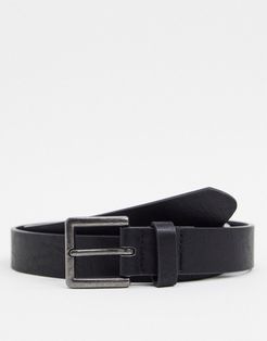 buckle details belt in black