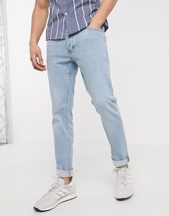 organic slim jeans in blue