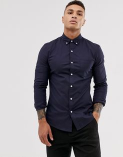 oxford shirt in navy