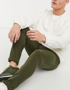 skinny jeans in khaki-Green