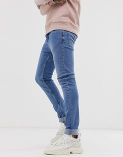skinny jeans in powder blue