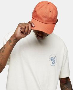 unstructured tokyo cap in orange