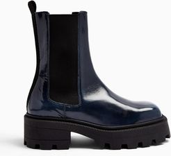 Angel navy chelsea boots