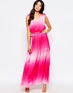 Demi Maxi Dress In Faded Pink