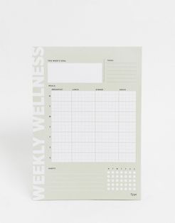 weekly wellness planner-Multi