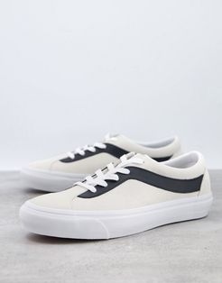 Bold NI suede sneakers in white