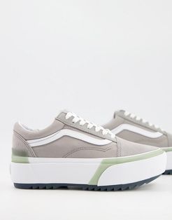Classic Old Skool Stacked sneakers in gray-Grey