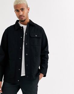 Drill Chore jacket in black