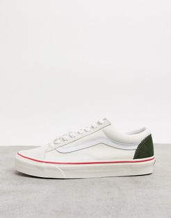 Style 36 Retro Sport sneakers in cream/green