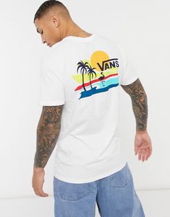 Vintage Beach t-shirt in white