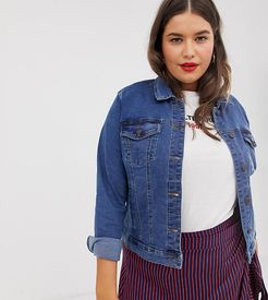 denim jacket-Blue