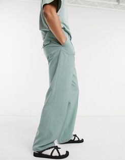 Conrad Wide Pants in Green