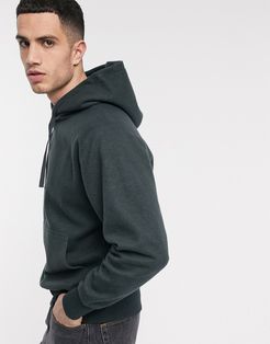 Helmer hoodie in dark gray-Navy