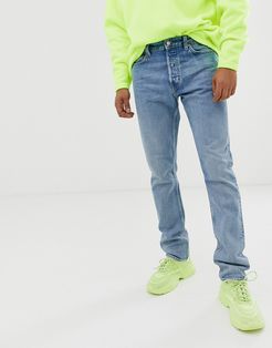 Pine loose fit jeans in blue-Blues
