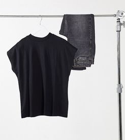 Prime organic cotton T-shirt in black