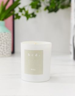 wxy. bed. warm musk + black vanilla 7oz candle-Multi