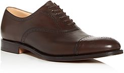 Toronto Leather Brogue Cap-Toe Oxfords