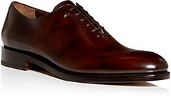 Angiolo Leather Plain-Toe Oxfords