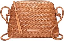 Mallory Woven Leather Crossbody