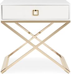 Zarina Modern Cross Leg End Table