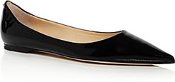 Love Pointed Toe Ballet Flats