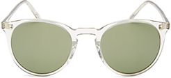 Unisex O'Malley Round Sunglasses, 48mm