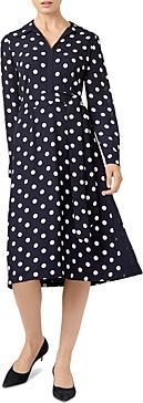 Georgiana Polka Dot Midi Dress