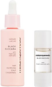 Black Baccara Hair Multiplying Scalp Concentrate + Pre-Treatment Exfoliator