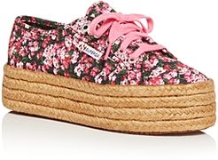 Superga x Mary Katrantzou Women's Platform Espadrille Sneakers