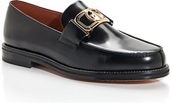 Swan Moc Toe Loafers