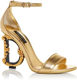 D & G Sculpted High Heel Sandals