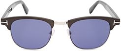 Laurent Round Sunglasses, 51mm