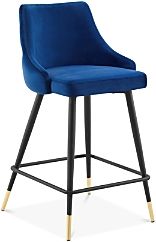 Adorn Performance Velvet Counter Stool