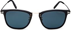 Beau Square Sunglasses, 53mm