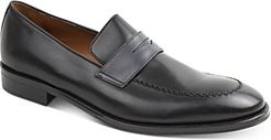 Arezzo Burnished Leather Penny Loafers