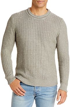 High Neck Rib Knit Sweater