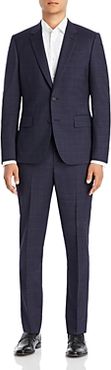 Extra Slim Fit Navy Check Suit