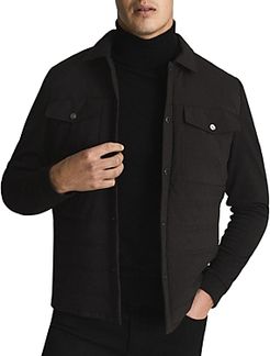 Jay Quilted Snap Shirt Jacket