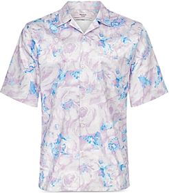 Oversized Fit Hawaiian Shirt