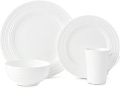 Ciara White 16-Piece Dinnerware Set