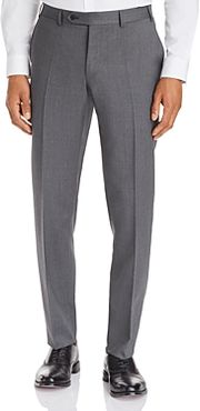 Capri Textured-Weave Slim Fit Dress Pants