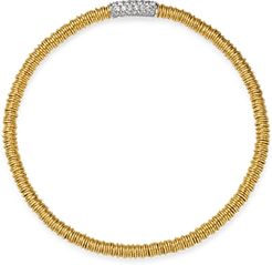 18K Yellow Gold Diamond Joy Stretch Bracelet