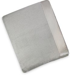 Home Plaza Silk Blanket, Twin