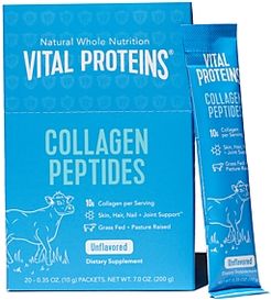 Collagen Peptides Supplement Stick Pack Box - Unflavored