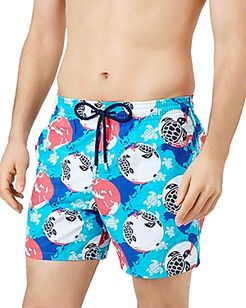 Moorea Mappemonde Turtles Swim Trunks