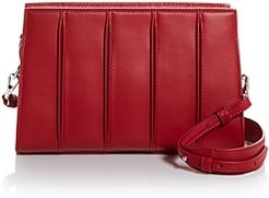 Pleated Leather Crossbody